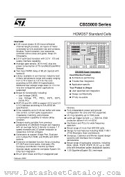 CB55000 datasheet pdf SGS Thomson Microelectronics