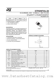 STP80NF55L-08 datasheet pdf SGS Thomson Microelectronics