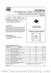STL35NF3LL datasheet pdf SGS Thomson Microelectronics
