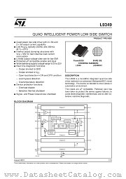 L9349 datasheet pdf SGS Thomson Microelectronics