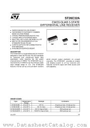 ST26C32ABD datasheet pdf SGS Thomson Microelectronics
