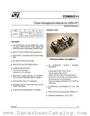 GS-COMBI/E1-I datasheet pdf SGS Thomson Microelectronics