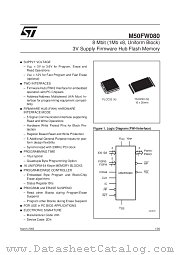 M50FW080 datasheet pdf SGS Thomson Microelectronics