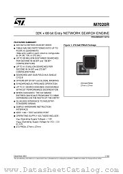 M7020 datasheet pdf SGS Thomson Microelectronics
