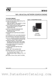 M7010 datasheet pdf SGS Thomson Microelectronics