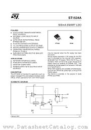 ST1534AP2T datasheet pdf SGS Thomson Microelectronics