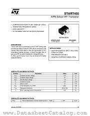 START450 datasheet pdf SGS Thomson Microelectronics