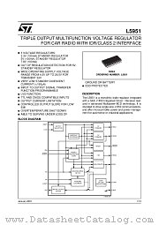 L5951 datasheet pdf SGS Thomson Microelectronics