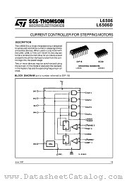 L6506D datasheet pdf SGS Thomson Microelectronics