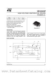 VB125ASP datasheet pdf SGS Thomson Microelectronics