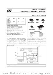 VN820 datasheet pdf SGS Thomson Microelectronics