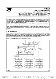AN1262 datasheet pdf SGS Thomson Microelectronics