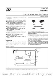 L4979MD datasheet pdf SGS Thomson Microelectronics