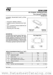 SD56120M datasheet pdf SGS Thomson Microelectronics