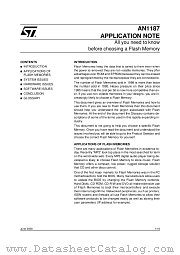 AN1187 datasheet pdf SGS Thomson Microelectronics