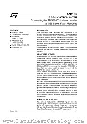 AN1160 datasheet pdf SGS Thomson Microelectronics