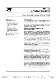 AN1159 datasheet pdf SGS Thomson Microelectronics