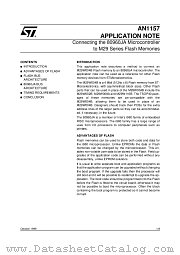 AN1157 datasheet pdf SGS Thomson Microelectronics