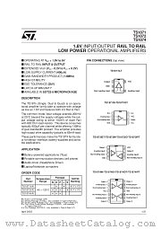 TS1871ID datasheet pdf SGS Thomson Microelectronics