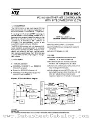 STE100A datasheet pdf SGS Thomson Microelectronics