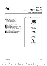 M95020-S4 datasheet pdf SGS Thomson Microelectronics