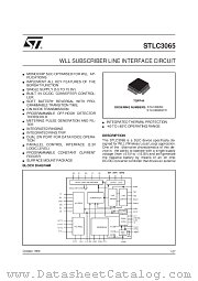 STLC3065Q datasheet pdf SGS Thomson Microelectronics