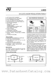 L4955V3.3 datasheet pdf SGS Thomson Microelectronics