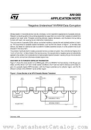 AN1009 datasheet pdf SGS Thomson Microelectronics