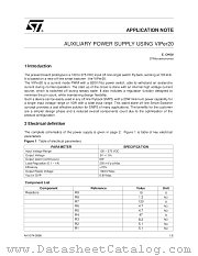 AN1074 datasheet pdf SGS Thomson Microelectronics