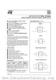 TS952ID datasheet pdf SGS Thomson Microelectronics