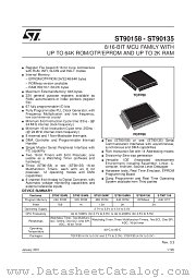 ST90135M5LVT6 datasheet pdf SGS Thomson Microelectronics