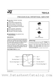 TS512AID datasheet pdf SGS Thomson Microelectronics