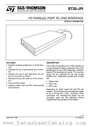 ST20-JPI-220 datasheet pdf SGS Thomson Microelectronics