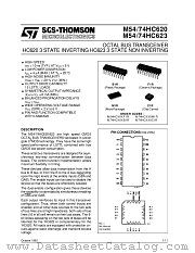 M54HC623 datasheet pdf SGS Thomson Microelectronics