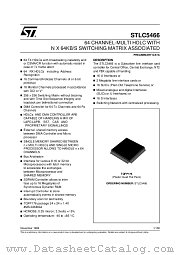 STLC5466 datasheet pdf SGS Thomson Microelectronics