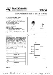 ST95P02 datasheet pdf SGS Thomson Microelectronics