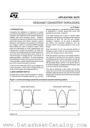 AN658 datasheet pdf SGS Thomson Microelectronics