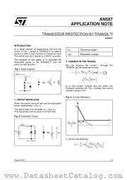 AN587 datasheet pdf SGS Thomson Microelectronics