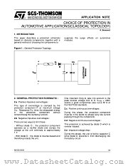 AN554 datasheet pdf SGS Thomson Microelectronics