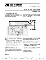 AN391 datasheet pdf SGS Thomson Microelectronics