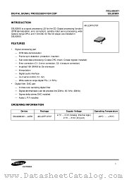 S5L9290X datasheet pdf Samsung Electronic