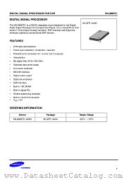 S5L9286F01, S5L9286F02 datasheet pdf Samsung Electronic