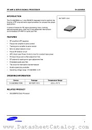 S1L9223B01, S1L9223B02 datasheet pdf Samsung Electronic