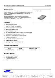 S1L9223B01, S1L9223B02 datasheet pdf Samsung Electronic