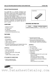 S1D2511C01 datasheet pdf Samsung Electronic