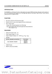 S6A0065 datasheet pdf Samsung Electronic
