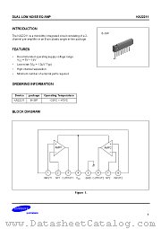 KA222211 datasheet pdf Samsung Electronic