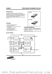 KS58015 datasheet pdf Samsung Electronic