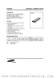 KS58555B datasheet pdf Samsung Electronic