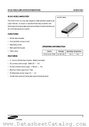 S1D2141X01 datasheet pdf Samsung Electronic